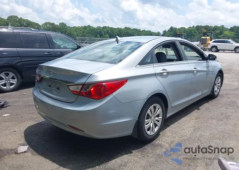 2011 Hyundai Sonata Gls из США, поврежденный, VIN 5NPEB4AC9BH245532